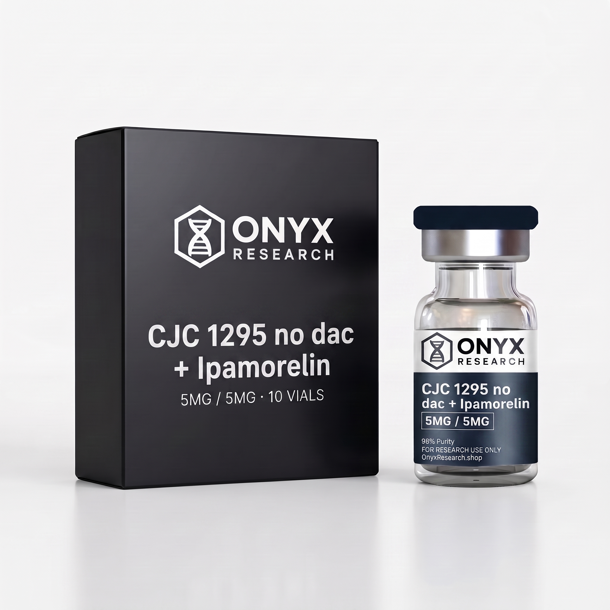 CJC 1295 no dac + Ipamorelin 5mg/5mg — Box of 10