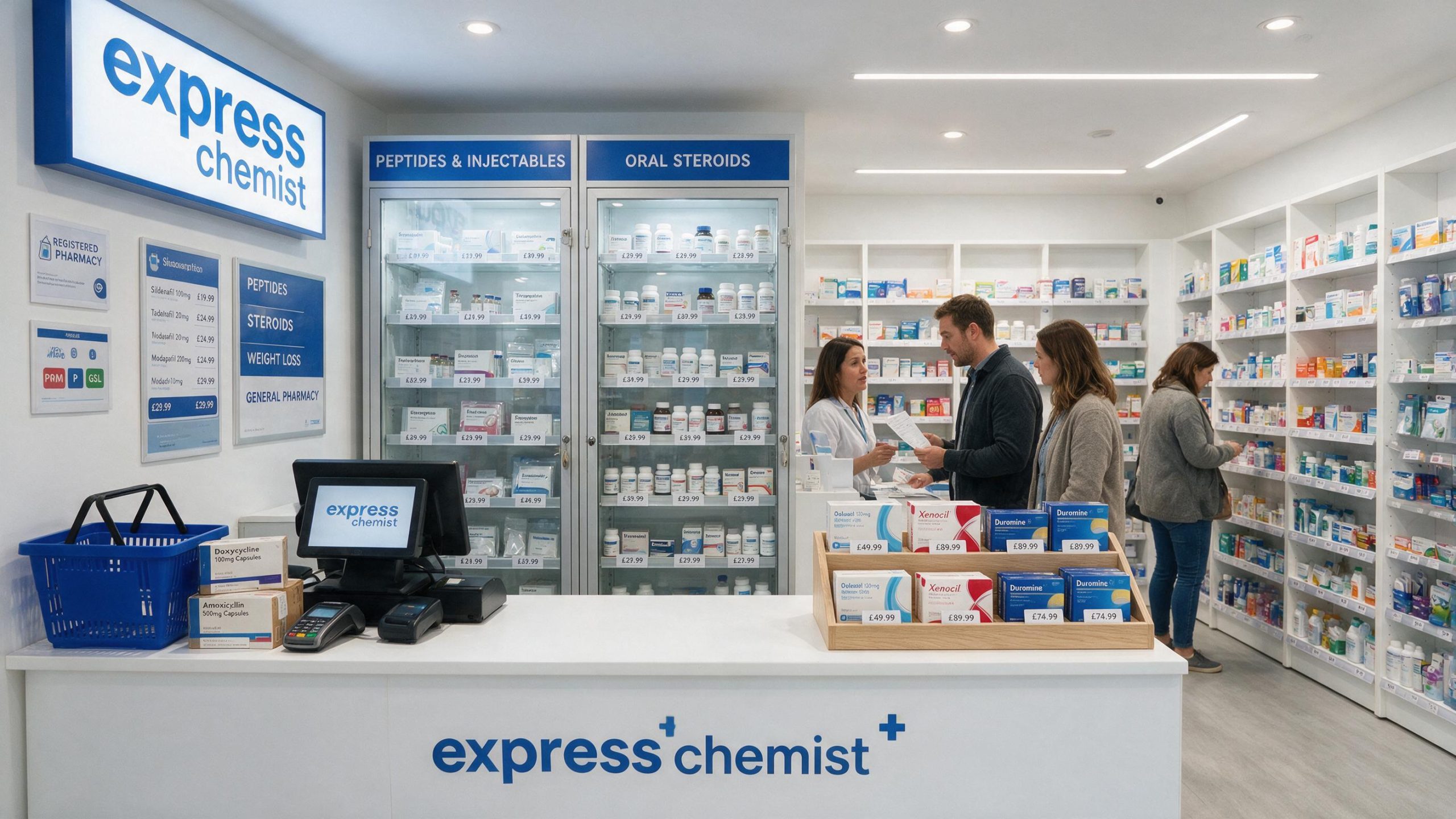 Express Chemist Licensed Online Pharmacy Interior